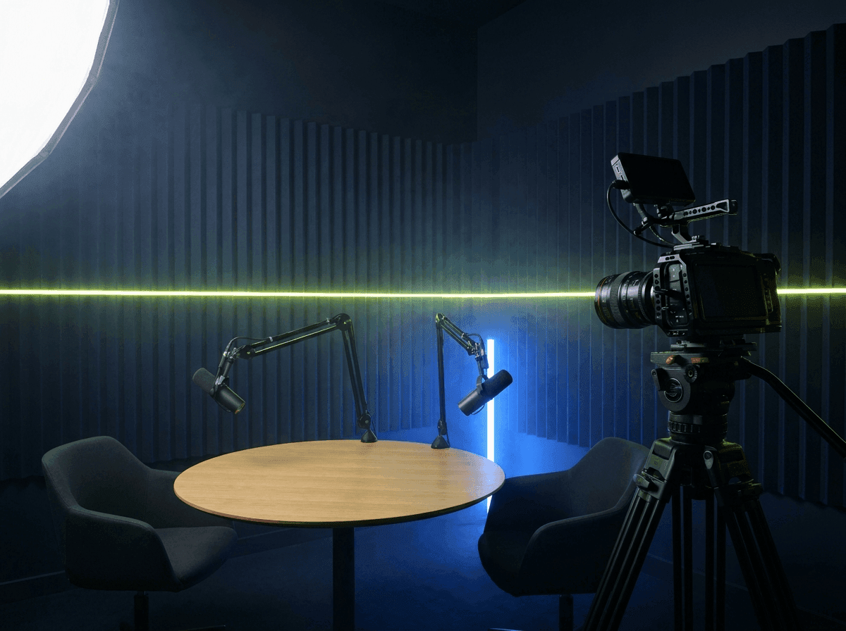 NILAgent podcast and content studio