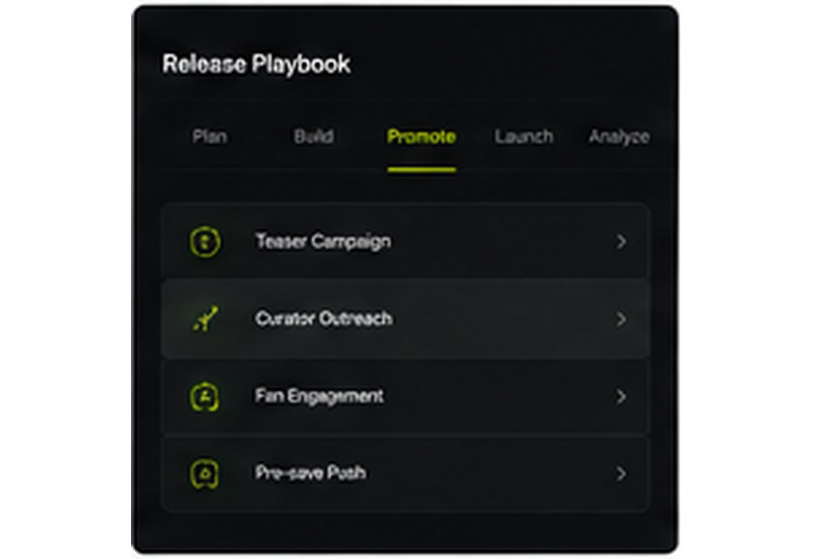 NILAgent campaign playbook screen